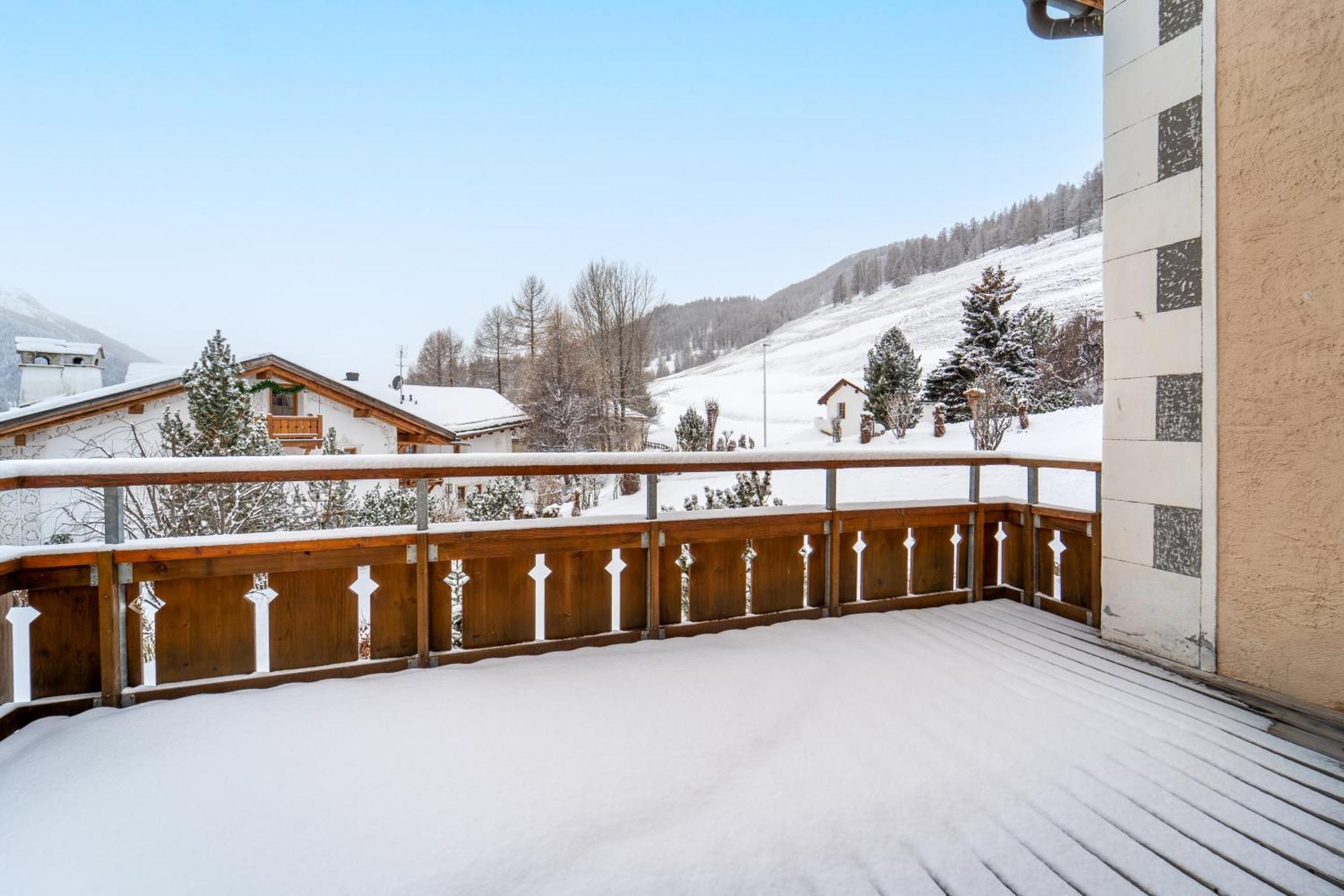 Chalet St Moritz Madulain Buitenkant foto